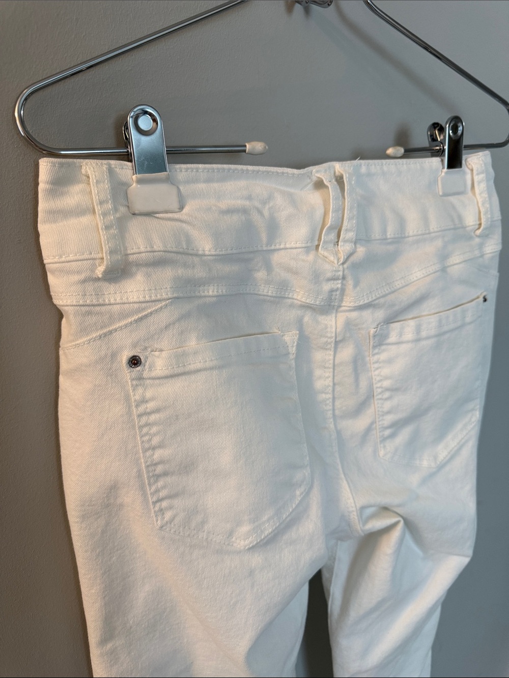Curve Appeal Curve Creator White High-Rise Boot Jeans — Mid Rise Stretch, 4/27 - Picture 7 of 7